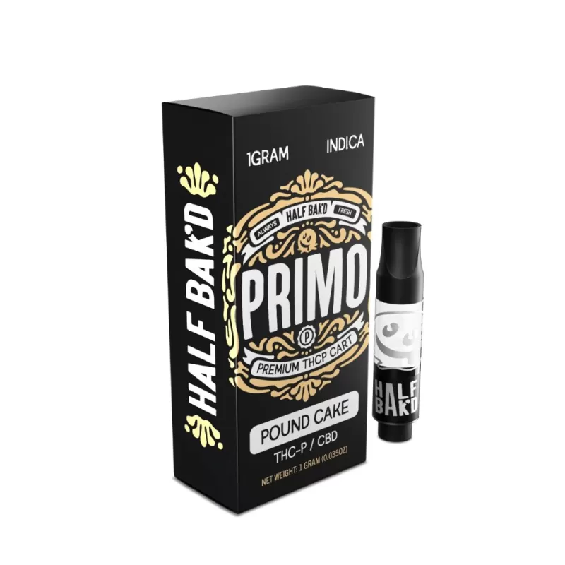Half Bak’d Primo THCp Cartridge – 1 Gram - Image 3