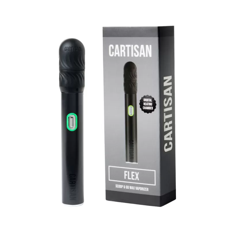 Cartisan Flex Dry Herb & Wax Combo Kit – 700mAh Dual Use Vaporizer - Image 2