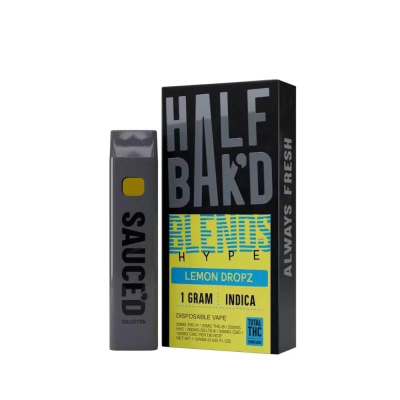 Half Baked Hype Blends 1G Disposable – THCP + Delta-8