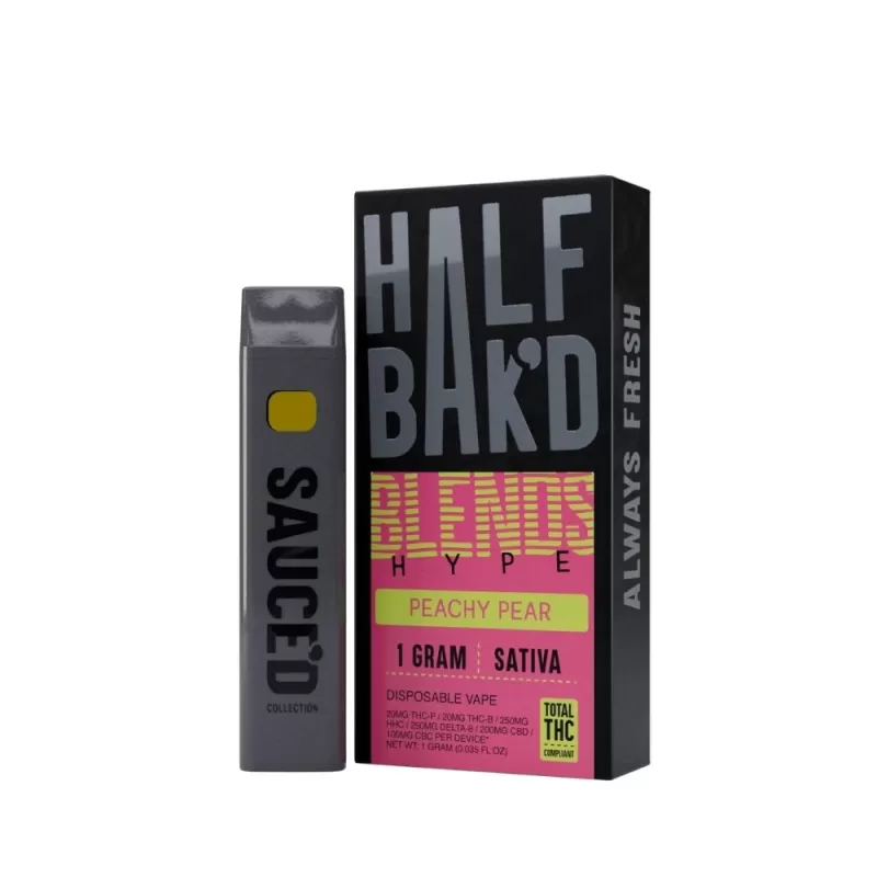 Half Baked Hype Blends 1G Disposable – THCP + Delta-8 - Image 2