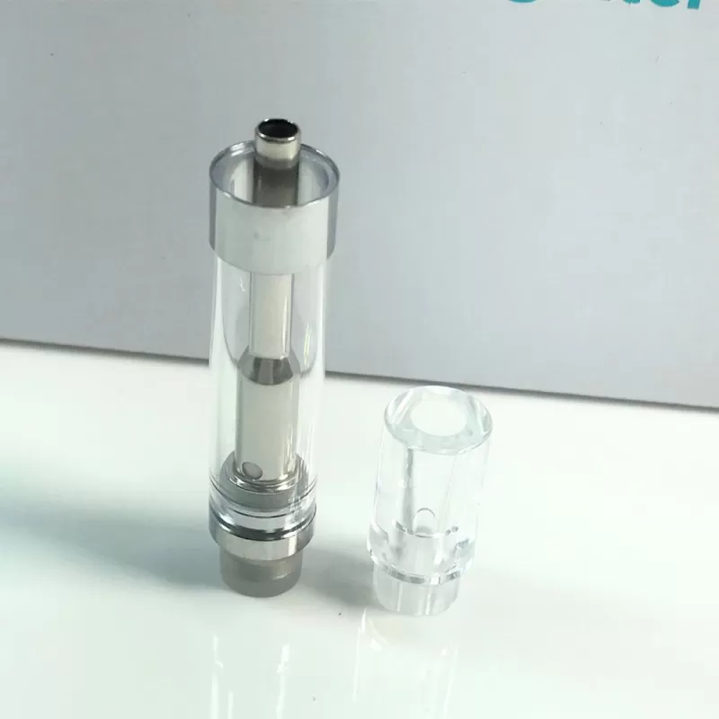 iKrusher TUX 1ml Empty Vape Cartridge – Press Top - Image 2
