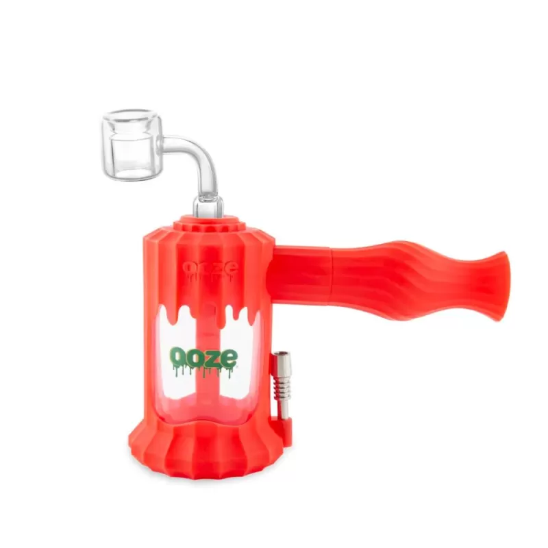 Ooze Clobb Silicone Water Pipe & Dab Straw – 4-in-1 Hybrid Bong Rig - Image 3