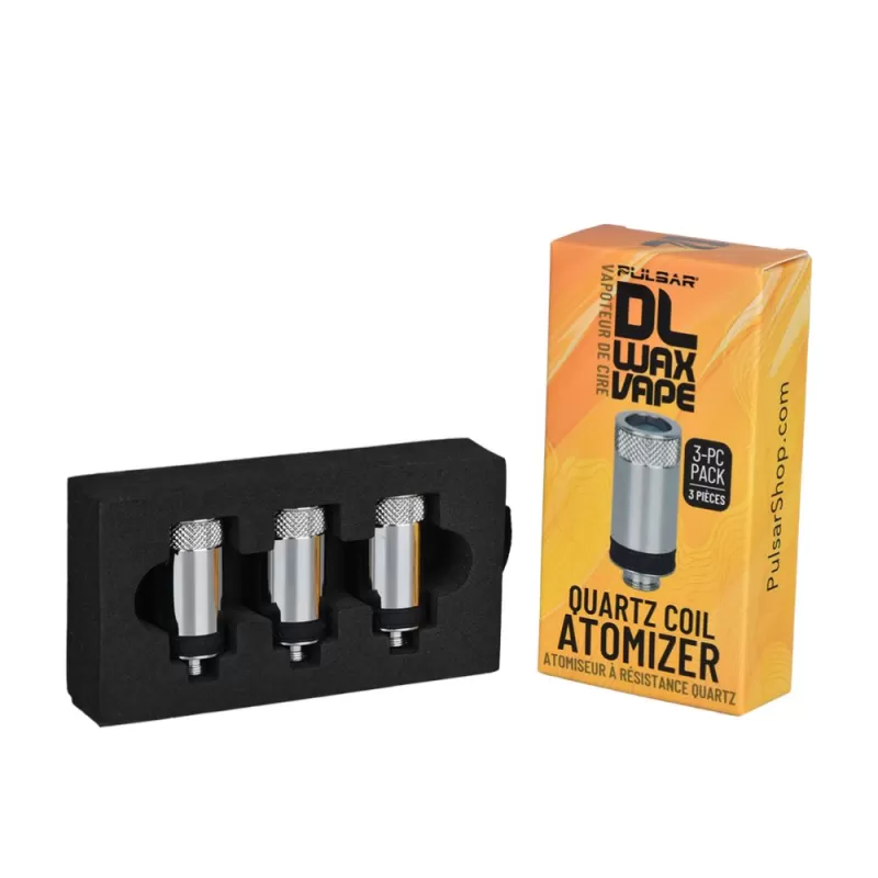 Pulsar DL Wax Vape Bar Replacement Quartz Coils – 3-Pack
