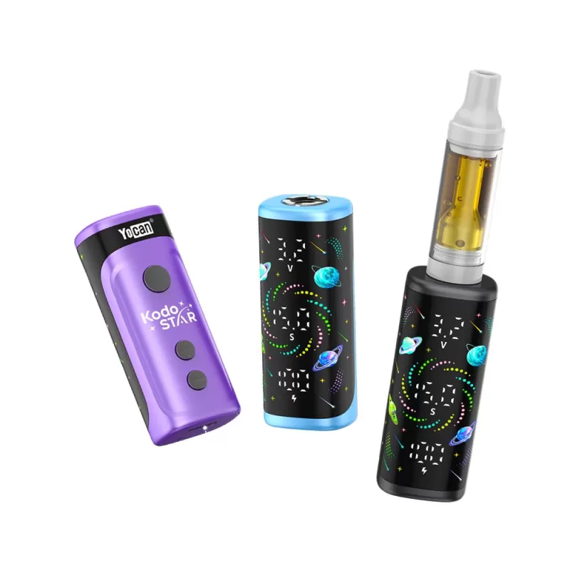 Yocan Kodo Star Compact 510 Thread Vape Cart Battery - Image 2