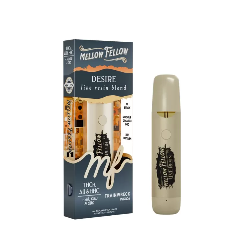 Mellow Fellow Live Resin Disposable – 1 Gram