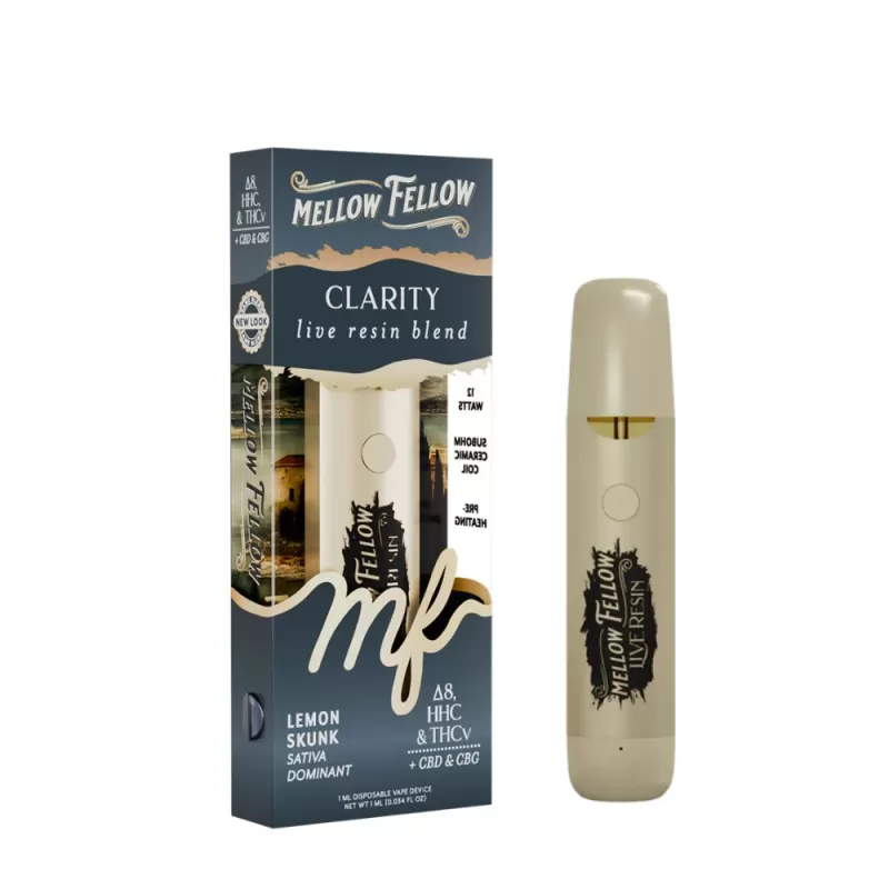 Mellow Fellow Live Resin Disposable – 1 Gram - Image 3