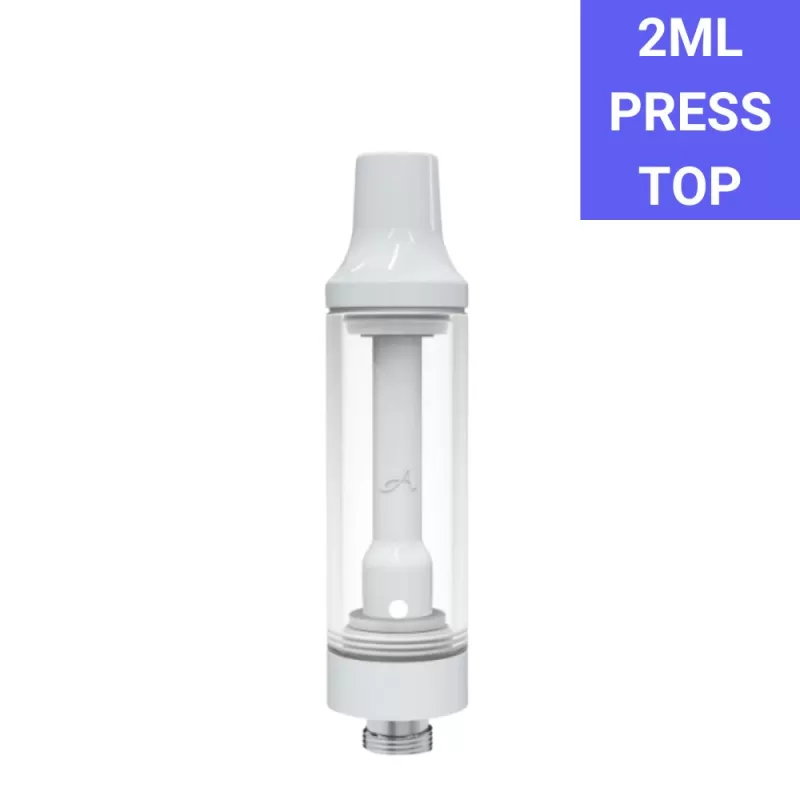 Full Ceramic 2ml Vape Cartridge – Press Top