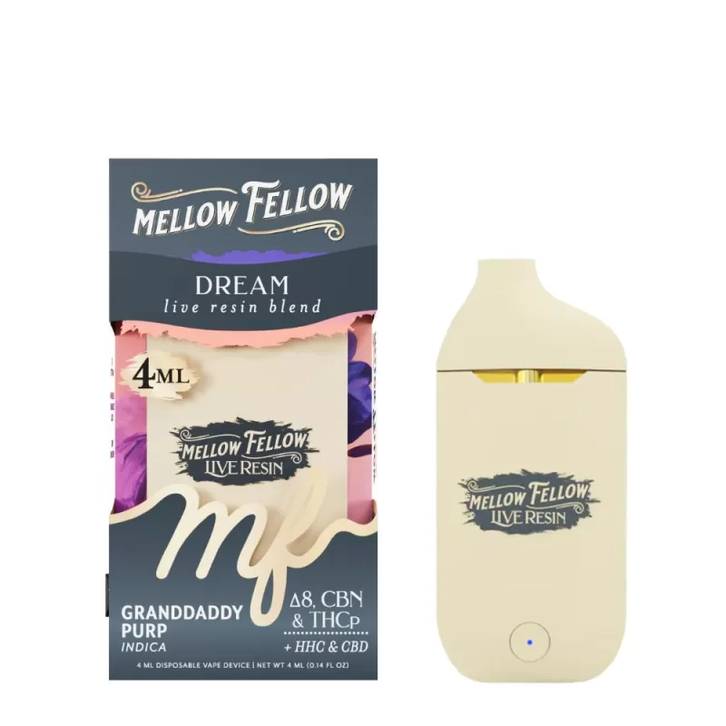 Mellow Fellow Live Resin Disposable – 4 Grams - Image 2