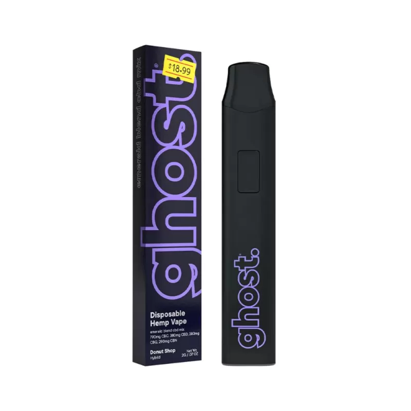 Ghost Emerald Blend CBD Mix Disposable – 2 Grams - Image 2