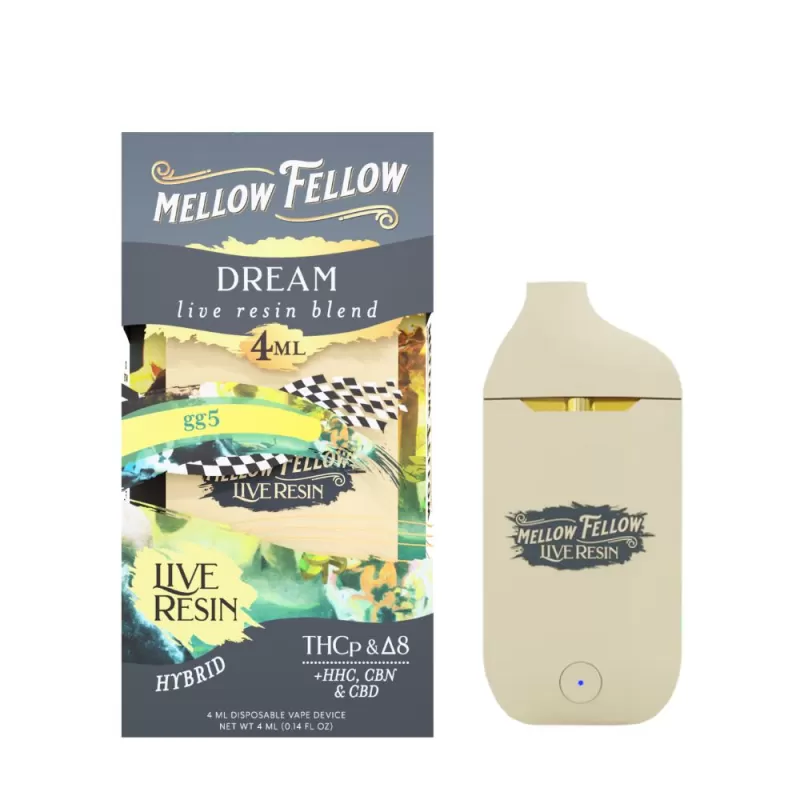 Mellow Fellow Live Resin Disposable Vape – 4 Grams - Image 3