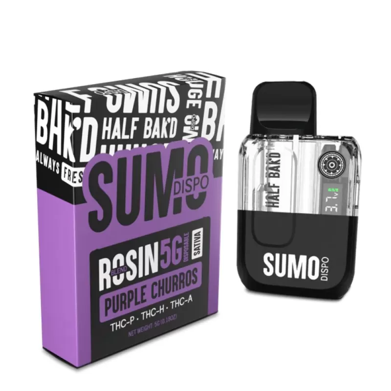 Half Baked Sumo THC Rosin Blend Dispo – 5 Grams - Image 3