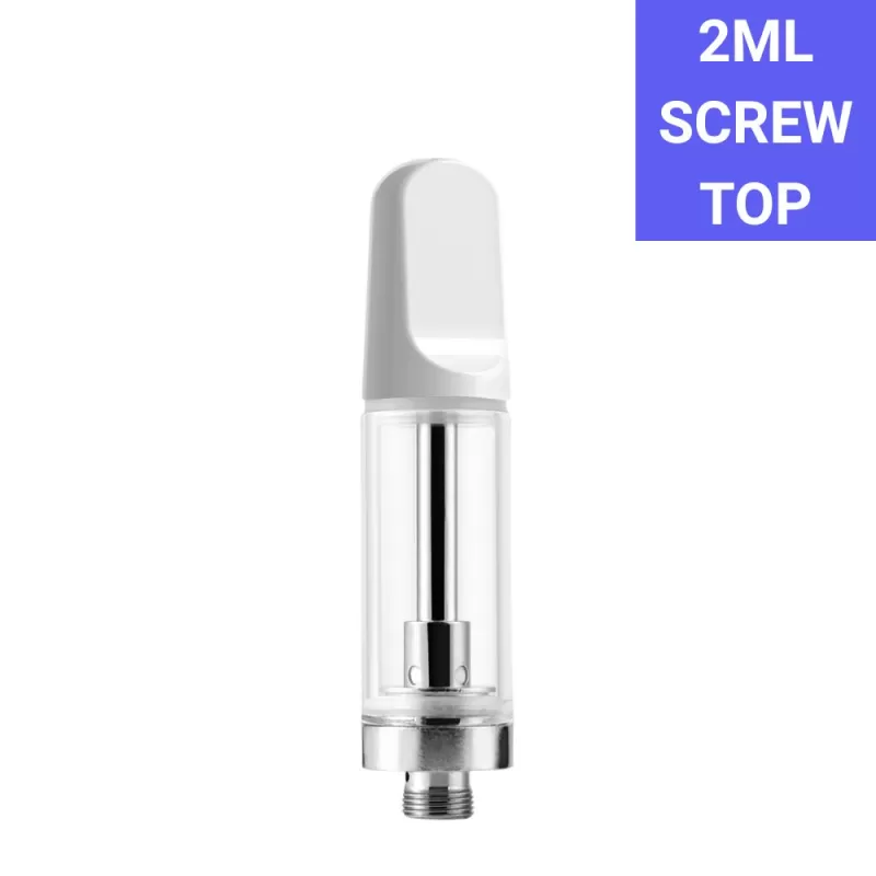 Reusable Empty 510 Vape Cart 2G Ceramic – White Tip