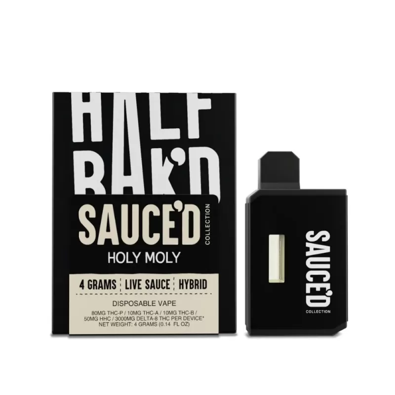 Half Baked THC Blend Disposable Vape – 4g Live Resin - Image 3