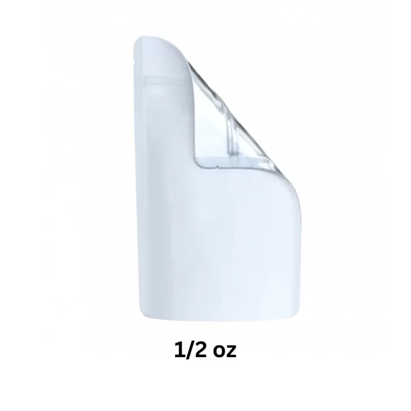 Smell Proof Mylar Bags – White/ Clear - Image 2