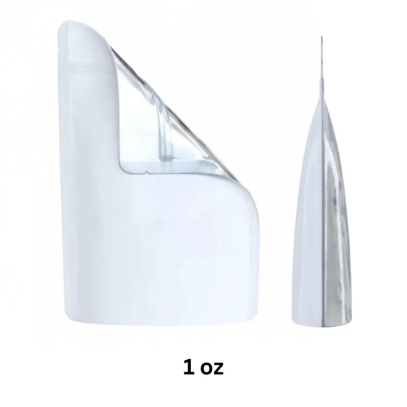 Smell Proof Mylar Bags – White/ Clear - Image 3