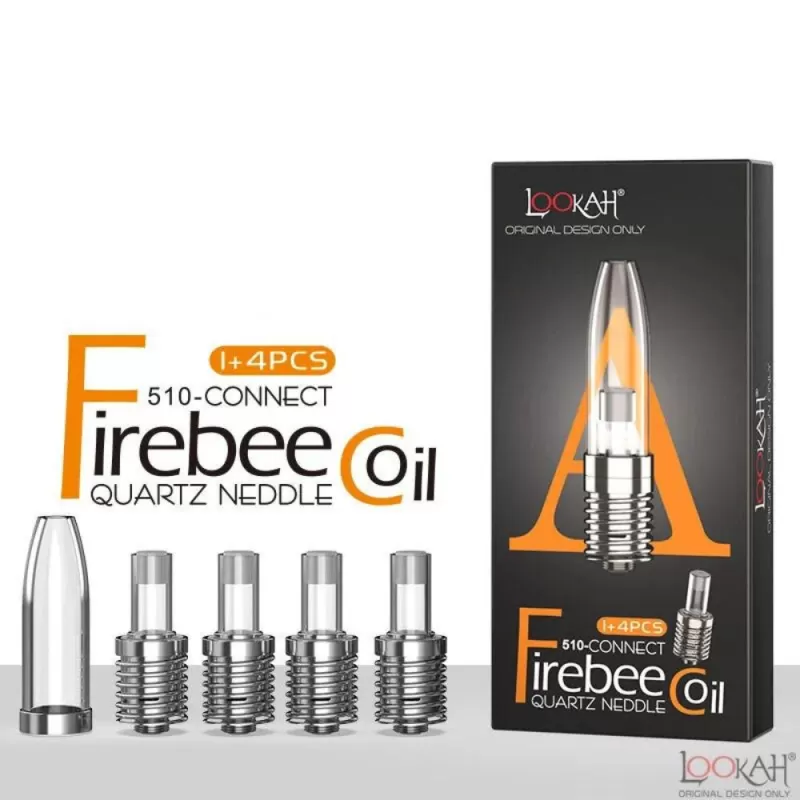 Lookah Firebee 510 Quartz Wax Coils 4 Pack - Image 2