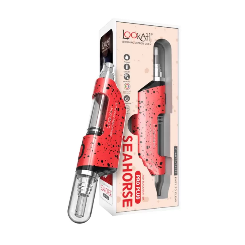 Lookah Seahorse Pro Plus – Electric Nectar Collector Dab Pen with Quartz Tip