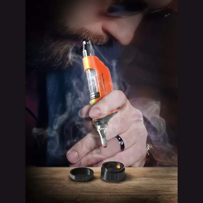 Lookah Seahorse Pro Plus – Electric Nectar Collector Dab Pen with Quartz Tip - Image 2