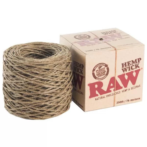 Raw Hemp Wick