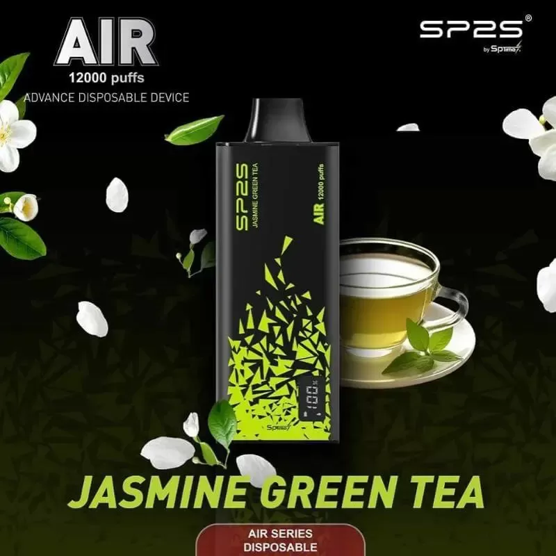 SP2s AIR 12,000 Puffs - Peachy Green Tea - Image 3