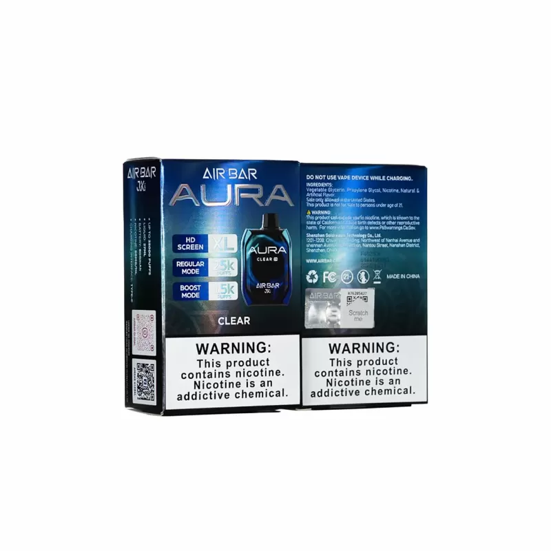 Air Bar Aura 25K Disposable Vape 27mL - Image 3
