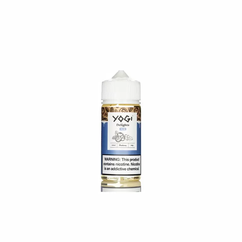 Yogi Delights E-Liquid – Blueberry Ice – 100mL Menthol 70/30