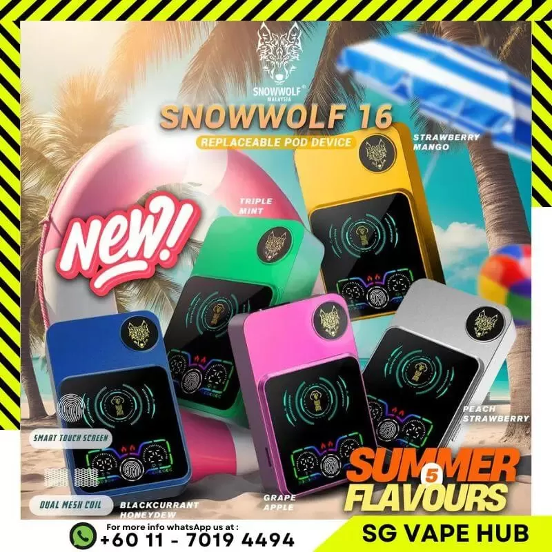 SNOWWOLF 16000 Puffs - Cartridge / Taro Ice Cream - Image 2