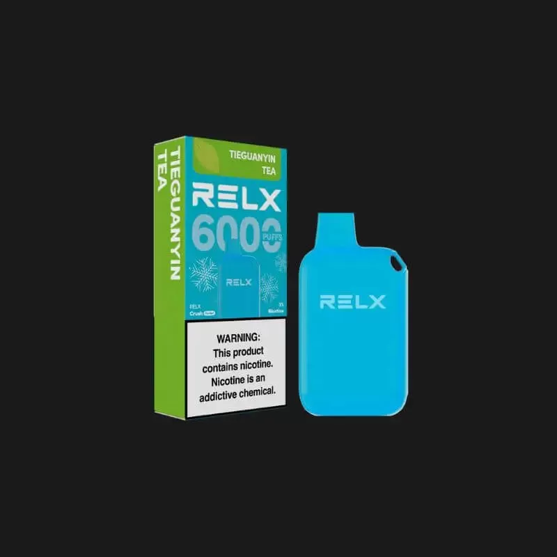 RELX CRUSH POCKET 6000 Puffs - Peach Oolong Tea