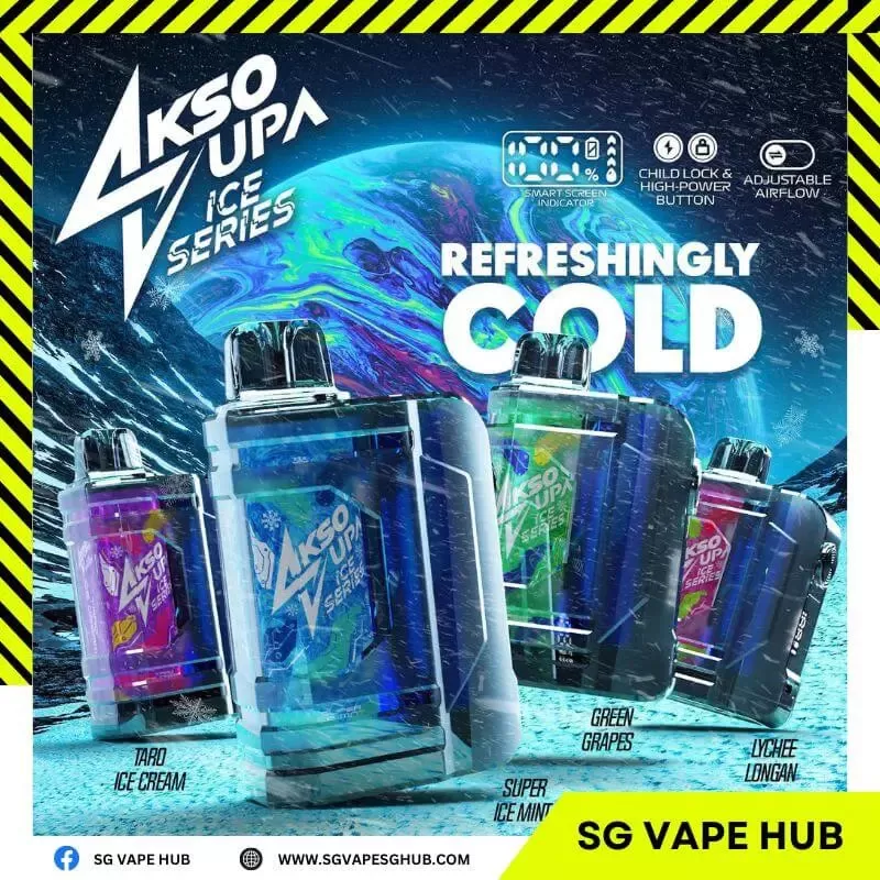 AKSO SUPA 9500 Puffs - Mango Yacult - Image 2