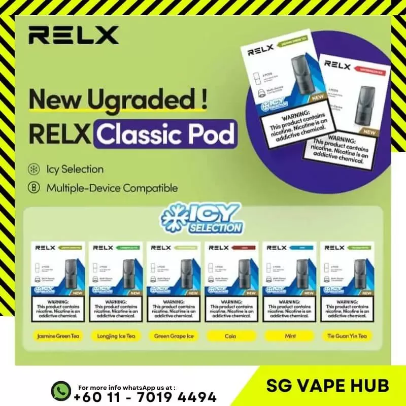 RELX Classic Pods - Grape - Image 2