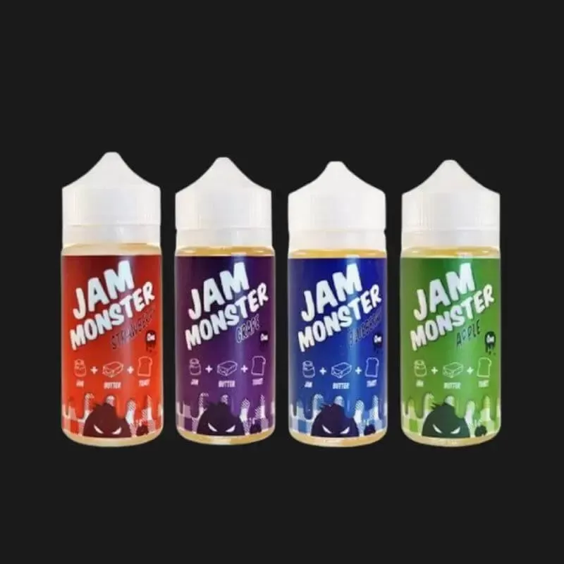 JAM MONSTER 100ML - Raspberry / 3 MG