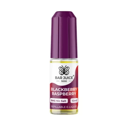 Bar Juice 5000 Salt Nicotine Blackberry Raspberry 10mg & 20mg Salts