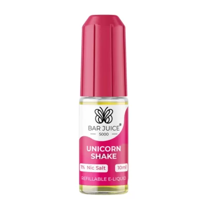 Bar Juice 5000 Salt Nicotine Unicorn Shake 10mg / 20mg