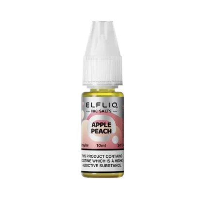 Elfliq Apple Peach 10mg Salt Nicotine E Liquid