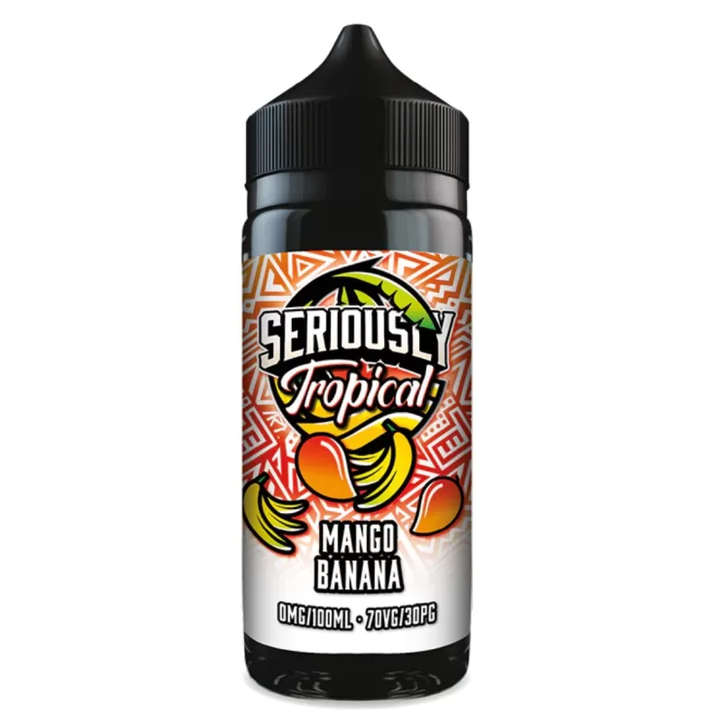 Seriously Tropical Mango Banana 100ml Short Fill E Liquid