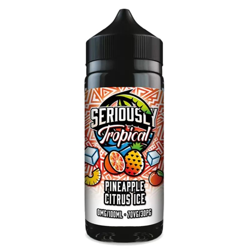 Seriously Tropical Pineapple Citrus Ice 100ml Short Fill E Liquid