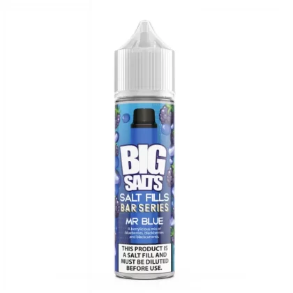 Big Salts Mr Blue Blueberry Blackberry Blackcurrant – 60ml Salt Fills E Liquid