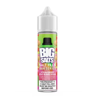 Big Salts Strawberry Kiwi Bubblegum – 60ml Salt Fills E Liquid