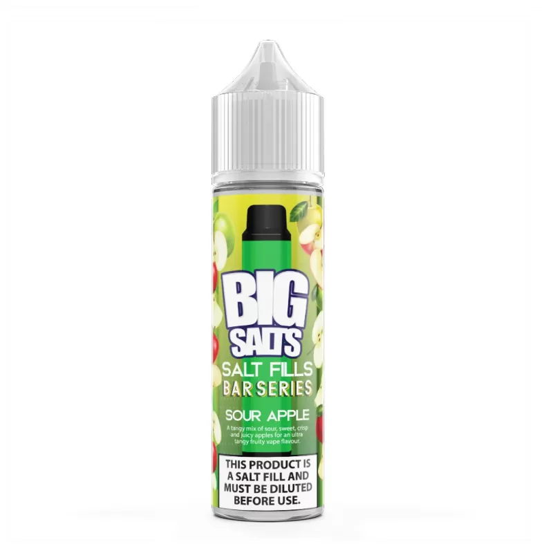 Big Salts Sour Apple – 60ml Salt Fills E Liquid