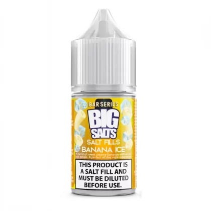 Big Salts Banana Ice – 20ml Salt Fills E Liquid
