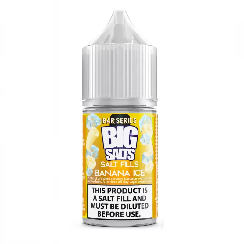Big Salts Banana Ice – 20ml Salt Fills E Liquid
