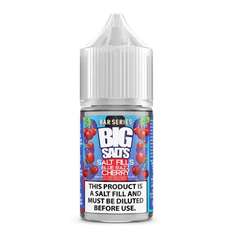 Big Salts Blue Razz Cherry – 20ml Salt Fills E Liquid
