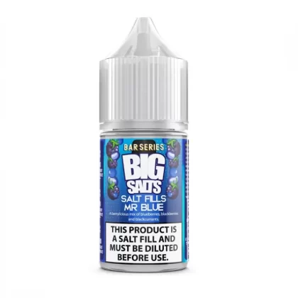 Big Salts Mr Blue Blueberry Blackberry Blackcurrant – 20ml Salt Fills E Liquid