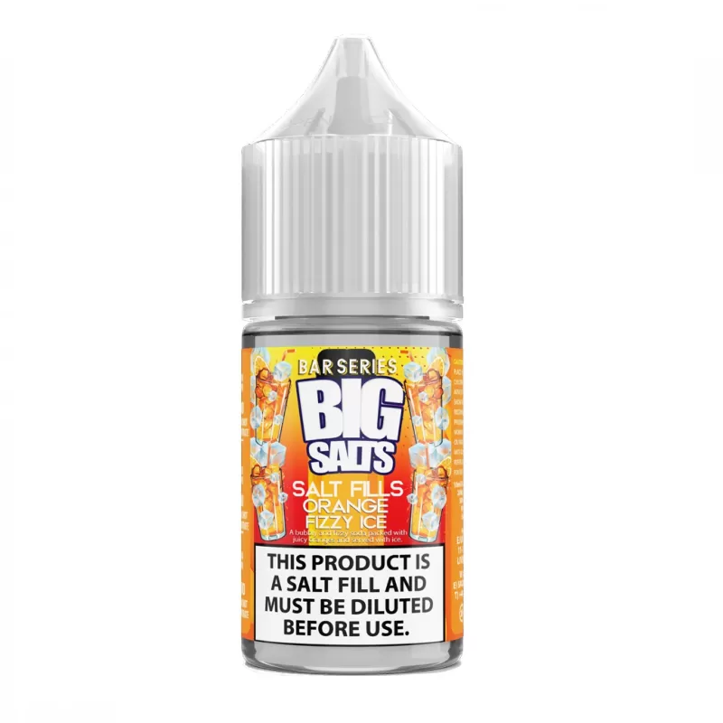 Big Salts Fizzy Orange Ice – 20ml Salt Fills E Liquid