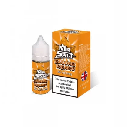 Mr Salt Caramel Tobacco 10mg / 20mg Salt Nicotine E Liquids