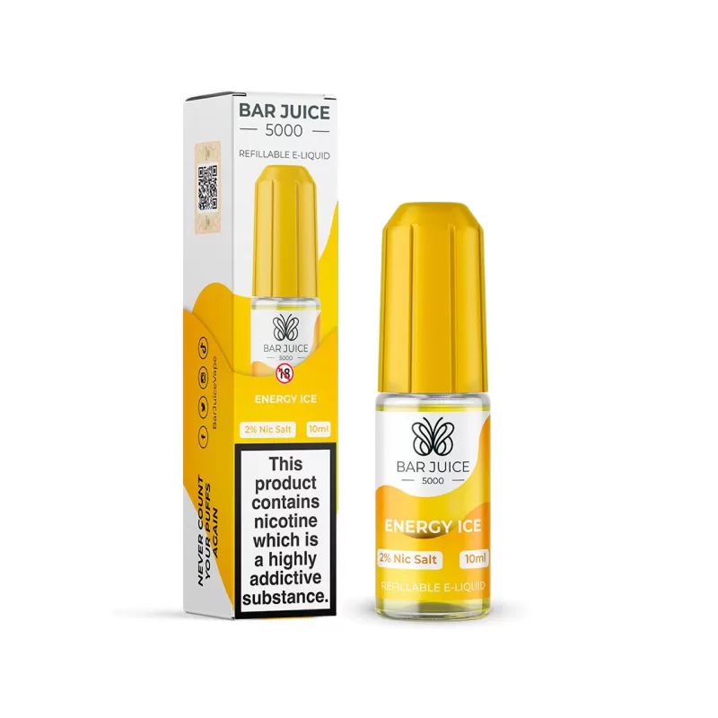 Bar Juice 5000 Salt Nicotine Energy Ice 10mg Salts