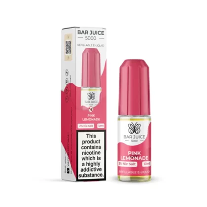 Bar Juice 5000 Salt Nicotine Pink Lemonade 10mg & 20mg Salts