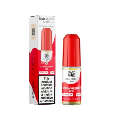 Bar Juice 5000 Salt Nicotine Strawberry Ice 10mg/20mg Salts