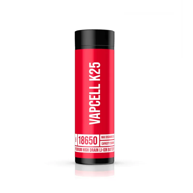 Vapcell K25 2500mAH 18650 Battery – 20Amps