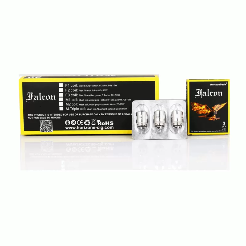 Horizontech Falcon M2 Replacement Coils – Single / Packs
